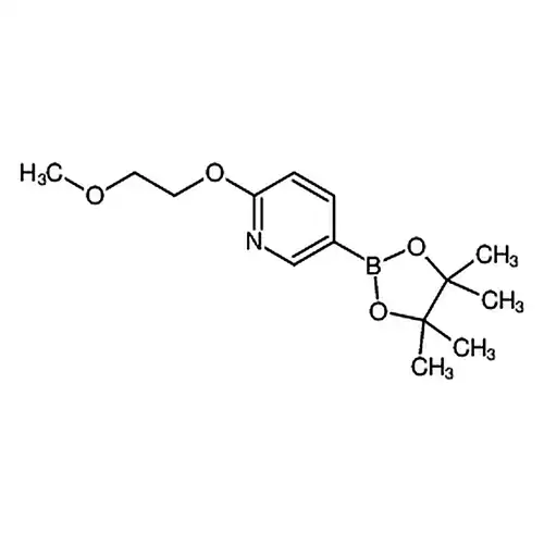 2-(2-Methoxyethoxy)-5-(4,4,5,5-tetramethyl-1,3,2-dioxaborolan-2-yl)pyridine