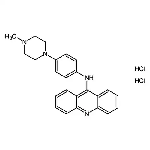 N-(4-(4-メチル哌嗪-1-基)フェニル)吖啶-9-アミン二塩酸塩