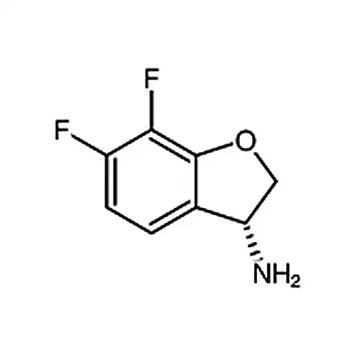 (R)-6,7-二фтора-2,3-二водородабензол并фуран-3-амин