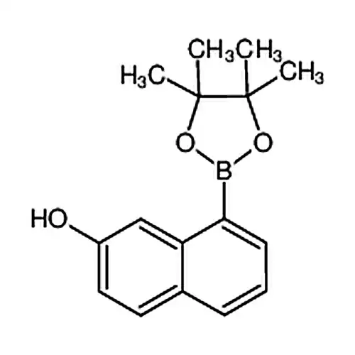 8-(4,4,5,5-四메틸-1,3,2-二산소붕소杂环펜틸알칸-2-基)萘-2-페놀