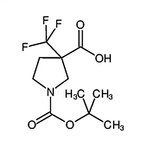 1-(叔-бутилкислорода羰基)-3-(三фтораметил)пирролалкан-3-羧кислота