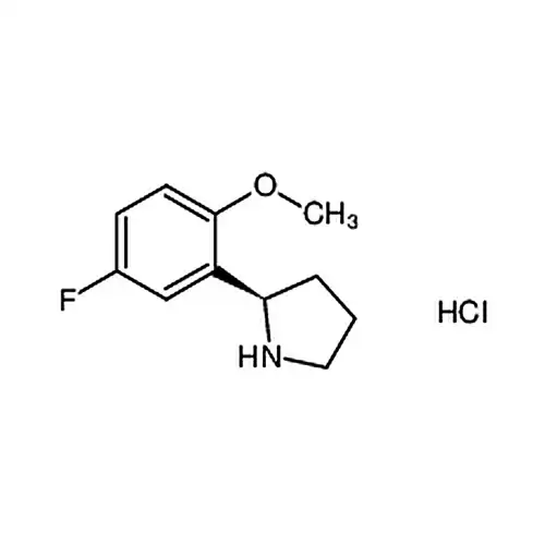 (R)-2-(5-フッ素-2-メチル酸素基フェニル)ピロールアルカン塩酸塩