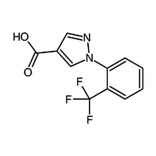 1-(2-(Trifluoromethyl)phenyl)-1H-pyrazole-4-carboxylic acid