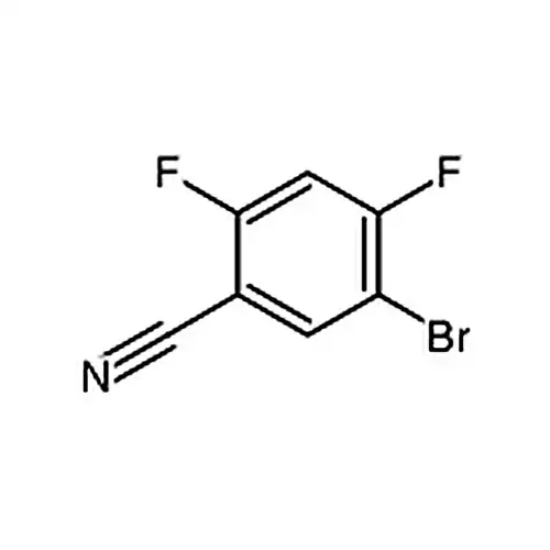 5-臭素-2，4-二フッ素ベンゼン腈