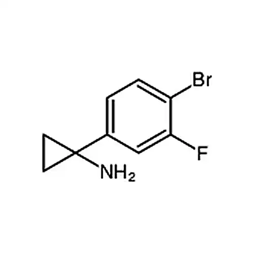 1-(4-bromo-3-fluorophenyl)cyclopropan-1-amine hydrochloride
