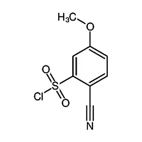 2-氰基-5-메틸산소基벤젠磺酰염소