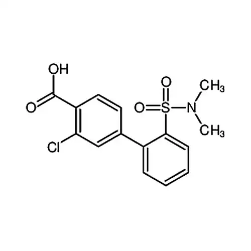 2-Chloro-4-(2-N，N-dimethylsulfamoylphenyl)benzoic acid