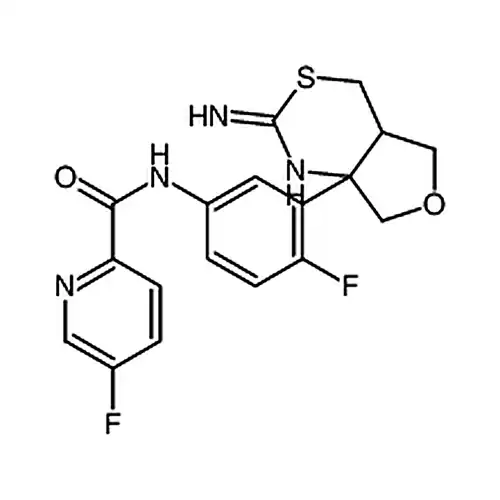 N-[3-[(4aS,7aS)-2-아미노-4a,5-二수소-4H-푸란并[3,4-d][1,3]噻嗪-7a(7H)-基]-4-불소페닐]-5-불소-2-피리딘메틸아미드