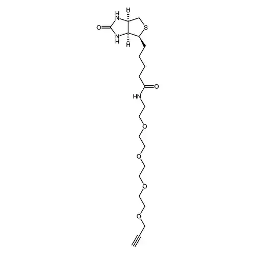 5-((3aS,4S,6aR)-2-酸素代六水素-1H-チオフェン并[3,4-d]イミダゾール-4-基)-N-(3,6,9,12-四酸素杂十五アルカン-14-イン-1-基)ペンチルアミド