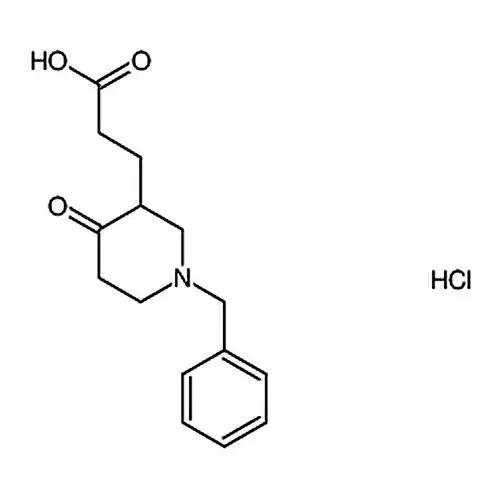 3-(1-Benzyl-4-oxopiperidin-3-yl)propanoic acid hydrochloride