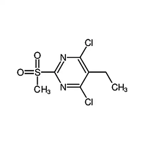 2-メチル磺酰基-4,6-二塩素-5-エチルピリミジン