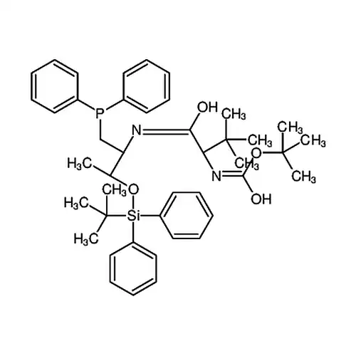 O-TBDPS-D-Thr-N-Boc-L-叔-Leu-二фенил膦