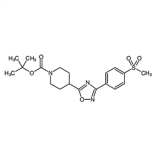 3-(4-메틸砜基페닐)-5-(1-Boc-4-哌啶基)-1，2，4-噁二唑
