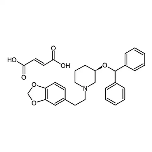 (R)-3-(бензоилкислорода基)-1-(2-(бензол并[d][1,3]二кислорода杂环пентилен-5-基)этил)哌啶фумарат