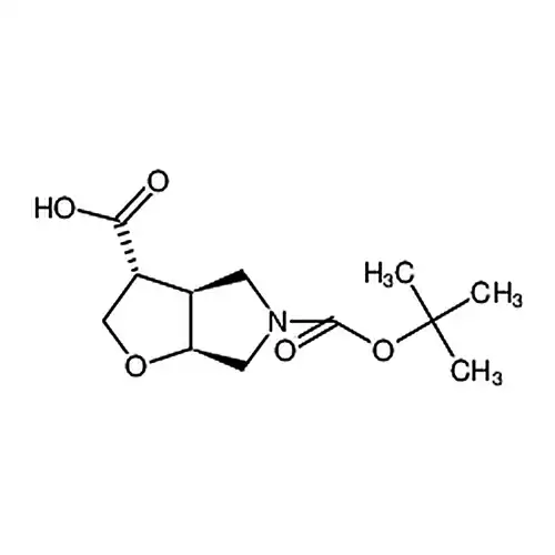 RAcemic-(3R，3aS，6aS)-5-(tert-butoxycarbonyl)hexahydro-2H-furo[2，3-c]pyrrole-3-carboxylic acid