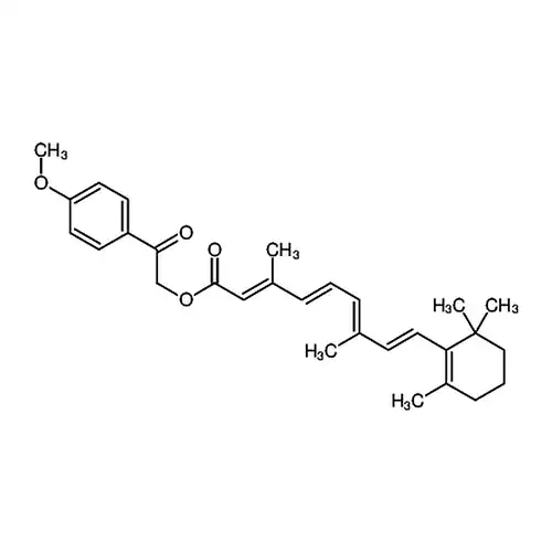Retinoic acid，2-(4-methoxyphenyl)-2-oxoethyl ester， 13-cis-