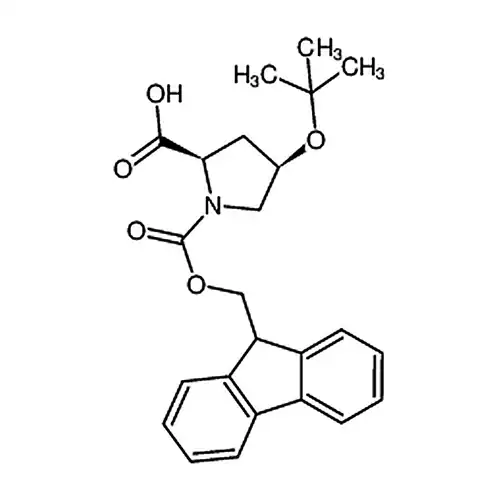 (2R,4R)-1-(((9H-芴-9-基)메틸산소基)羰基)-4-(叔부틸산소基)피롤알칸-2-羧산