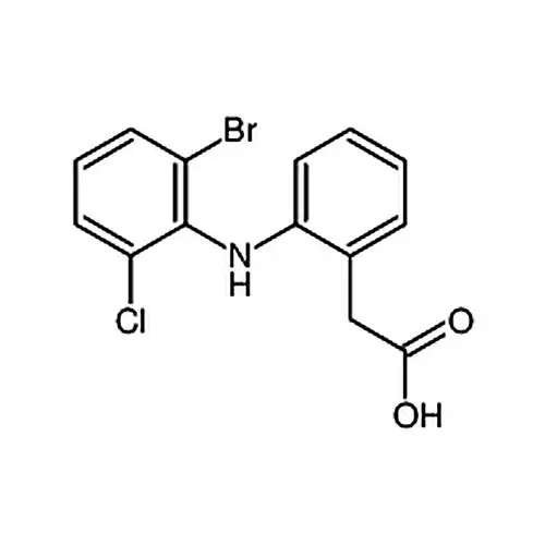 2-(2-((2-Bromo-6-chlorophenyl)amino)phenyl)acetic acid