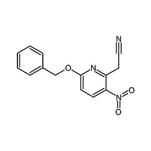 2-(6-(苄산소基)-3-니트로피리딘-2-基)아세토니트릴