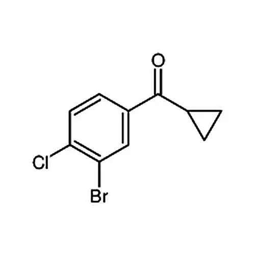 2-Bromo-1-chloro-4-(cyclopropylcarbonyl)benzene