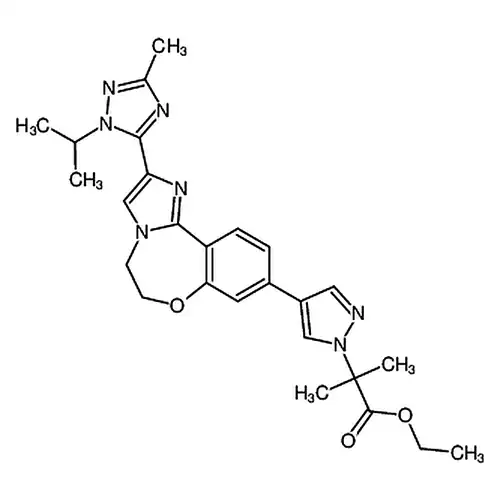 2-(4-(2-(1-이소프로필-3-메틸-1H-1，2，4-三唑-5-基)-5，6-二수소벤젠并[f]이미다졸