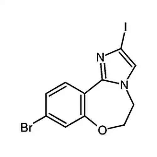 9-브롬-2-요오드-5,6-二수소벤젠并[f]이미다졸并[1,2-d][1,4]산소질소杂环헵틸알칸