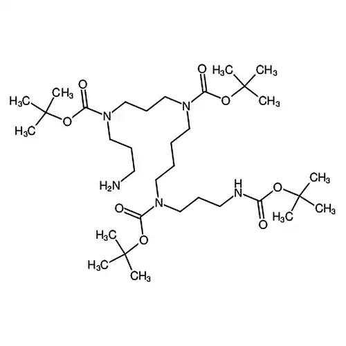 tert-Butyl (3-((3-aminopropyl)(tert-butoxycarbonyl)amino)propyl)(4-((tert-butoxycarbonyl)(3-((tert-butoxycarbonyl)amino)propyl)amino)butyl)carbamate