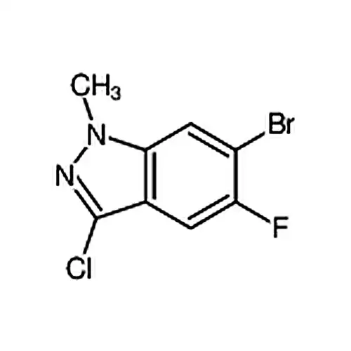 6-臭素-3-塩素-5-フッ素-1-メチル-1H-吲唑