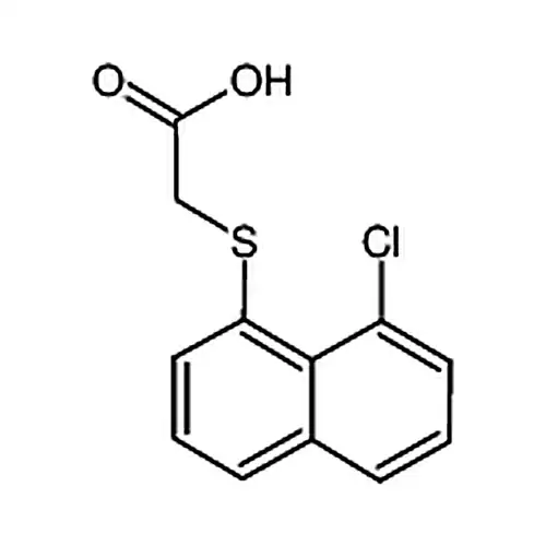 (8-Chloro-1-naphthylthio)acetic Acid