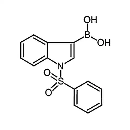 (1-(Phenylsulfonyl)-1H-indol-3-yl)boronic acid