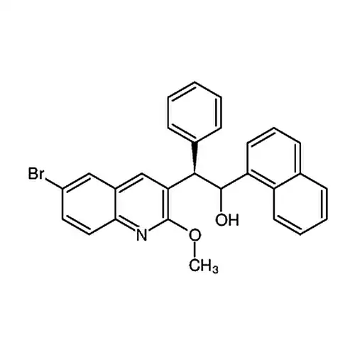 2-(6-臭素-2-メチル酸素基キノリン-3-基)-1-(萘-1-基)-2-フェニルエタノール