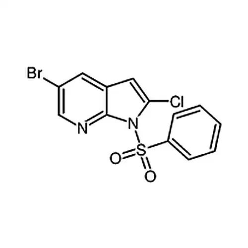 5-臭素-2-塩素-1-(ベンゼン磺酰基)-1H-ピロール并[2，3-b]ピリジン