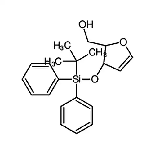 1，4-脱水-2-脱酸素-3-O-[(tert-ブチル)二フェニルケイ素]-D-赤式-ペンチル-1-エン糖アルコール