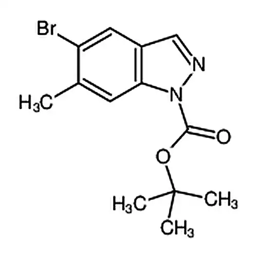 1-Boc-5-брома-6-метил-1H-吲唑