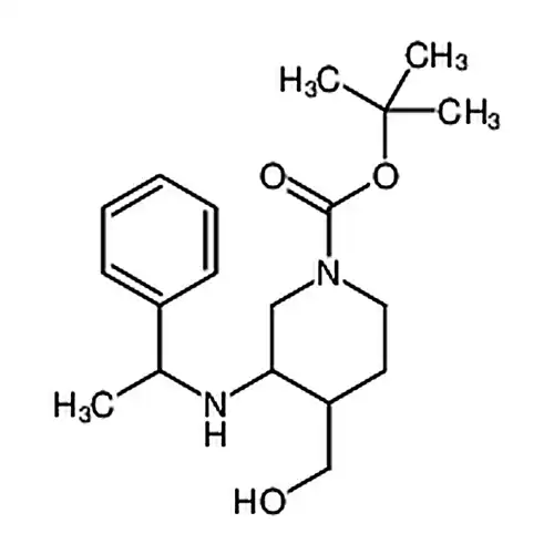 1-Boc-3-(1-페닐에틸아미노)-4-哌啶메탄올