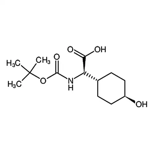 (R)-2-((tert-Butoxycarbonyl)amino)-2-((1r，4R)-4-hydroxycyclohexyl)acetic acid