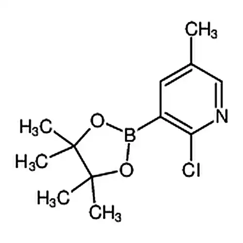 2-염소-5-메틸-3-(4,4,5,5-四메틸-1,3,2-二산소붕소杂环펜틸알칸-2-基)피리딘