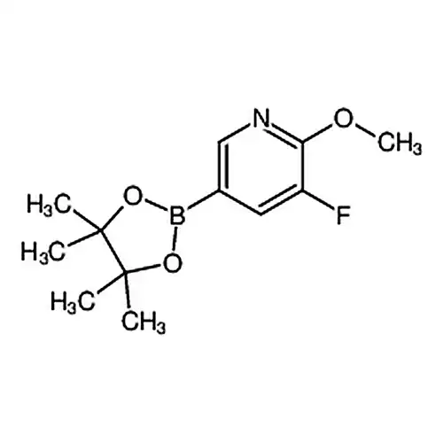 3-Fluoro-2-methoxy-5-(4,4,5,5-tetramethyl-1,3,2-dioxaborolan-2-yl)pyridine