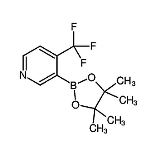 3-(4,4,5,5-四метил-1,3,2-二кислородабора杂环пентилалкан-2-基)-4-(三фтораметил)피리딘
