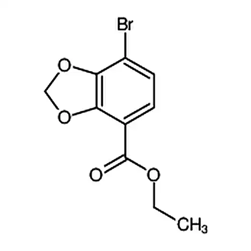 Ethyl 7-bromobenzo[d][1，3]dioxole-4-carboxylate