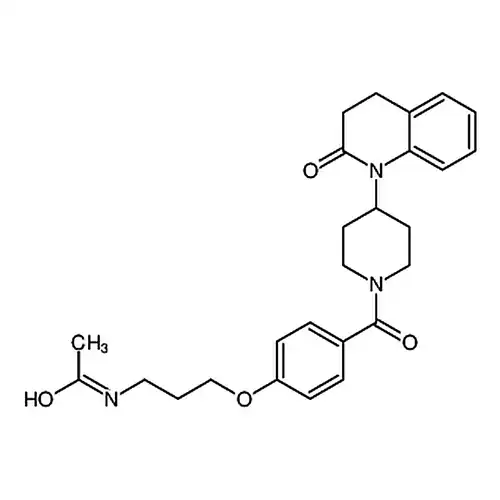 N-[3-[4-[[4-(3，4-Dihydro-2-oxo-1(2H)quinolinyl)-1-piperidinyl]carbonyl]phenoxy]propyl]-acetamide