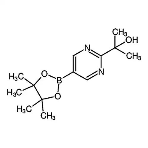 2-(5-(4，4，5，5-四메틸-1，3，2-二산소붕소杂环펜틸알칸-2-基)피리미딘-2-基)프로필-2-알코올