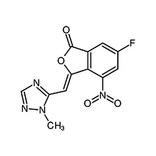 (Z)-6-フッ素-3 - ((1-メチル-1H-1，2，4-三唑-5-基)亚メチル)-4-ニトロ异ベンゼン并フラン-