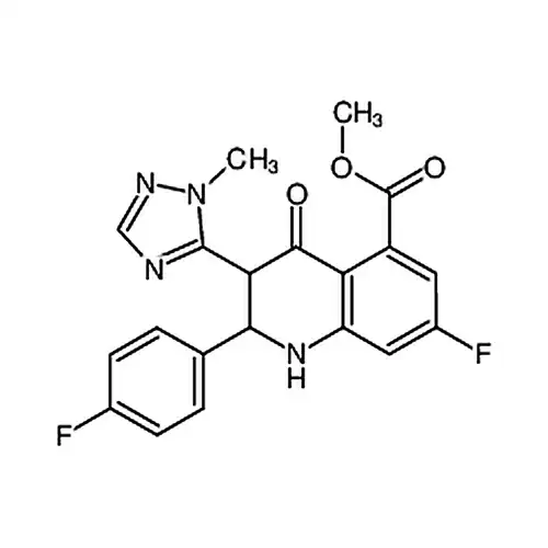7-фтора-2-(4-фторафенил)-3-(1-метил-1H-1，2，4-三唑-5-基)-4-кислорода代-1，2，3，