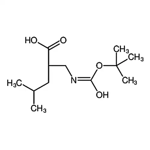 (R)-2-(((tert-Butoxycarbonyl)amino)methyl)-4-methylpentanoic acid