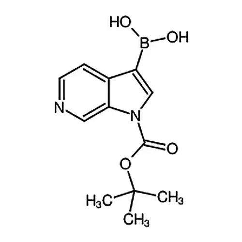 (1-(叔бутилкислорода羰基)-1H-пиррол并[2,3-c]피리딘-3-基)борная кислота
