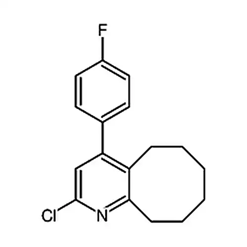 2-Chloro-4-(4-fluorophenyl)-5，6，7，8，9，10-hexahydrocycloocta[b]pyridine