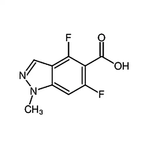 4,6-二불소-1-메틸-1H-吲唑-5-羧산