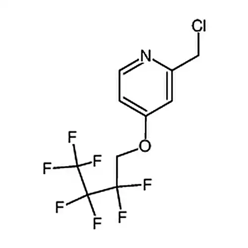 2-(хлораметил)-4-(2，2，3，3，4，4，4-七фторабутилкислорода基)피리딘