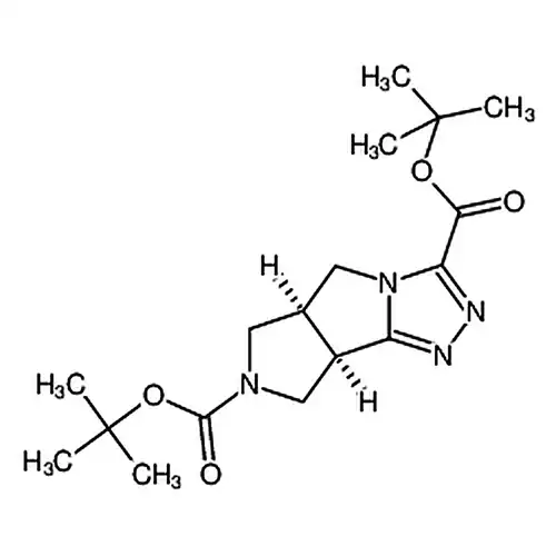 二tert-부틸(5aR，8aR)-5a，6，8，8a-四수소피롤并[3，4:3，4]피롤并[2，1-c][1，2，4]三唑-3，7(5H)-二羧산에스테르